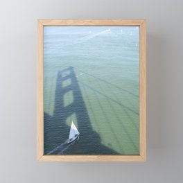 USA - San Francisco - The Bridge Framed Mini Art Print