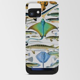 Adolphe Millot "Fishes" 2. iPhone Card Case