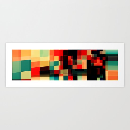 Patchwork VIII Art Print