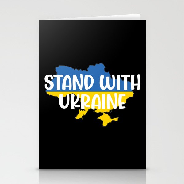 Stand With Ukraine Stationery Cards