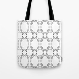 Hand drawn Seed Pods Pattern Tote Bag