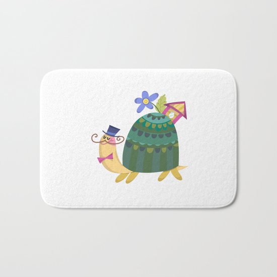 Cute Turtle Bath Mat