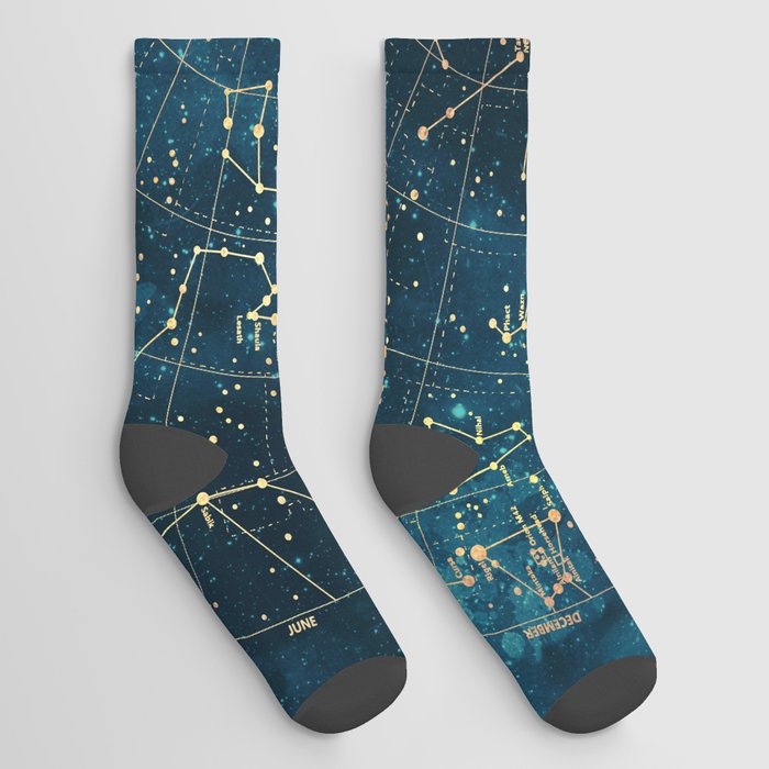 Under Constellations Socks