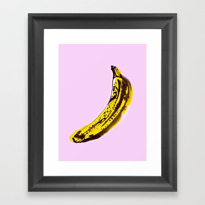 Banana Framed Art Print