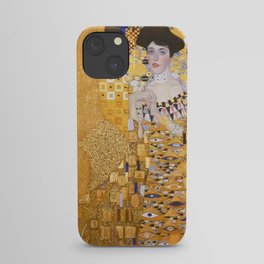 Gustav Klimt - Portrait of Adelle Bloch Bauer iPhone Case