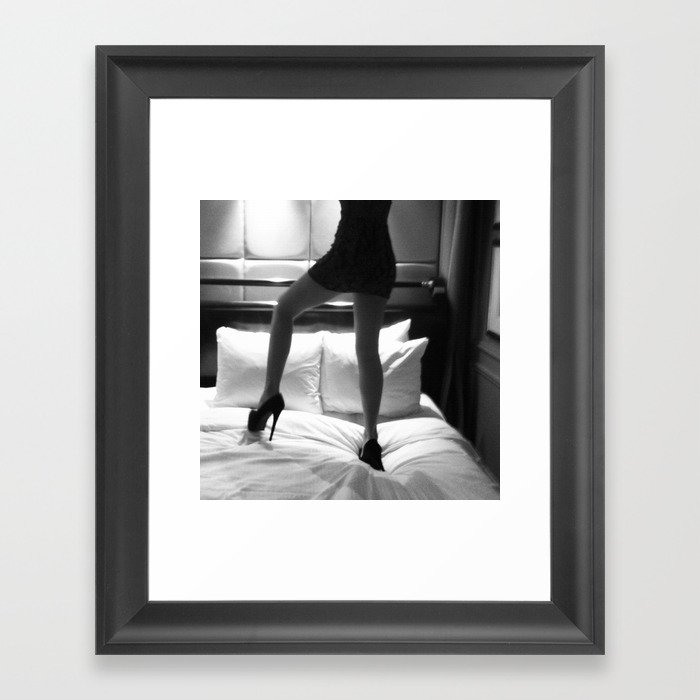 LV legs] Framed Art Print by just [FUCKING] say it