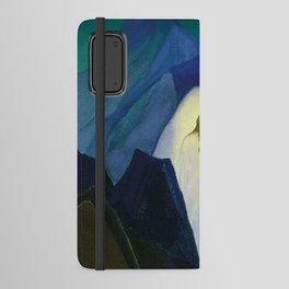 “Christ in the Desert” by Nicholas Roerich Android Wallet Case