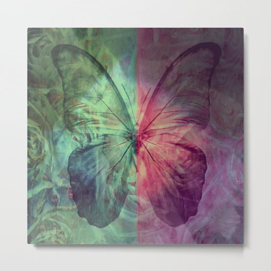 Butterfly love Metal Print