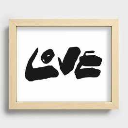 Love  Recessed Framed Print