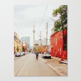 Vintage Toronto CN Tower Canvas Print