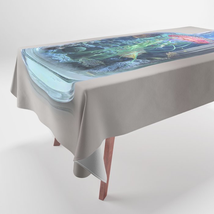 Jellyfish In a Bottle Tablecloth