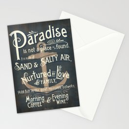 Paradise Stationery Card