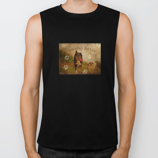 Friendship service Biker Tank