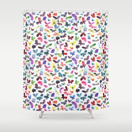 Spring Wings Shower Curtain