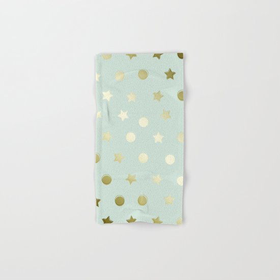 Gold Confetti Hand & Bath Towel