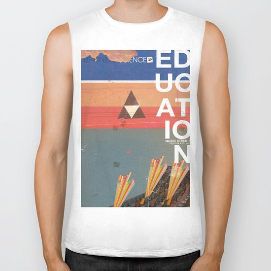 Education - prepare for your mind to be blown Biker Tank