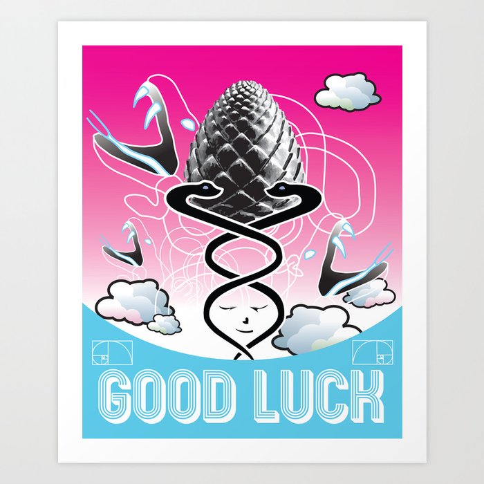 Good Luck Art Print by Vinnie Ray Society6