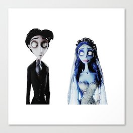 Horror Wedding Canvas Print