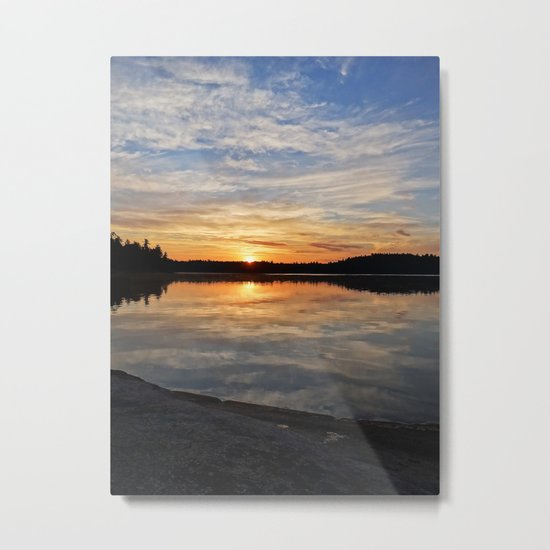 Minnesota Sunrise Metal Print