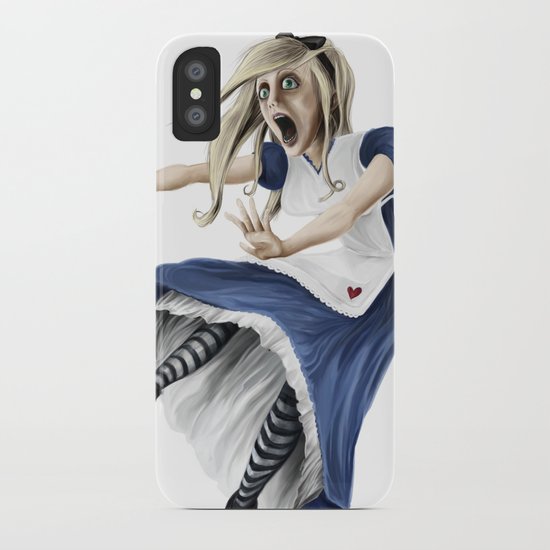 Falling Alice iPhone Case