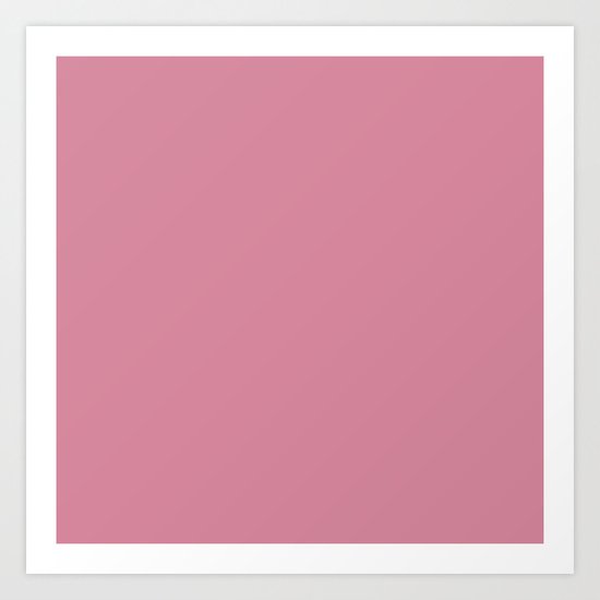 Raspberry Ice-cream Art Print