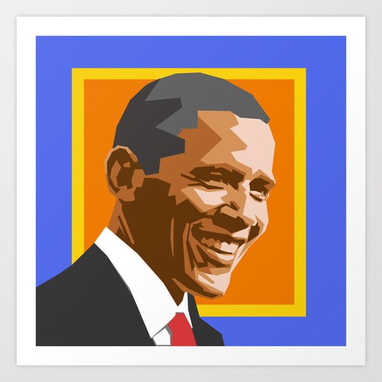 Barack Art Print