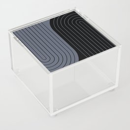Two Tone Line Curvature LXI Acrylic Box