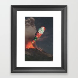 Lost in the Sauce Framed Art Print