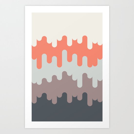 Ice Cream and Asphalt Art Print