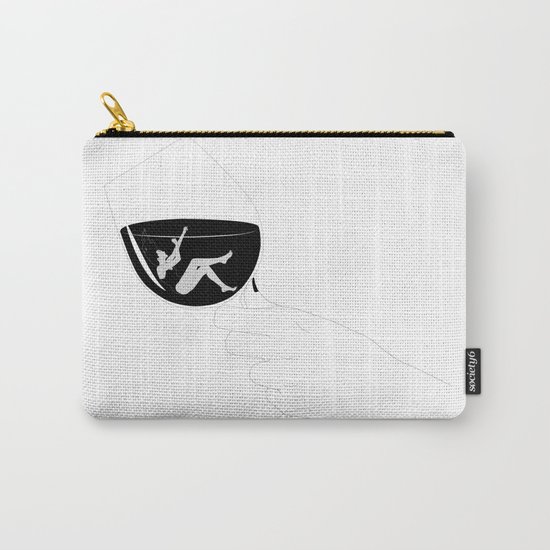 A glass of wine Carry-All Pouch