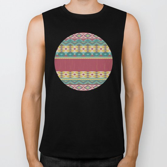 Aztec Art Biker Tank