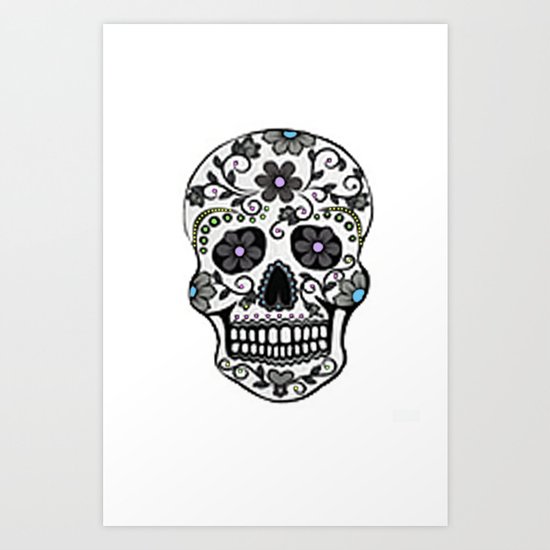 Skull Candy Art Print