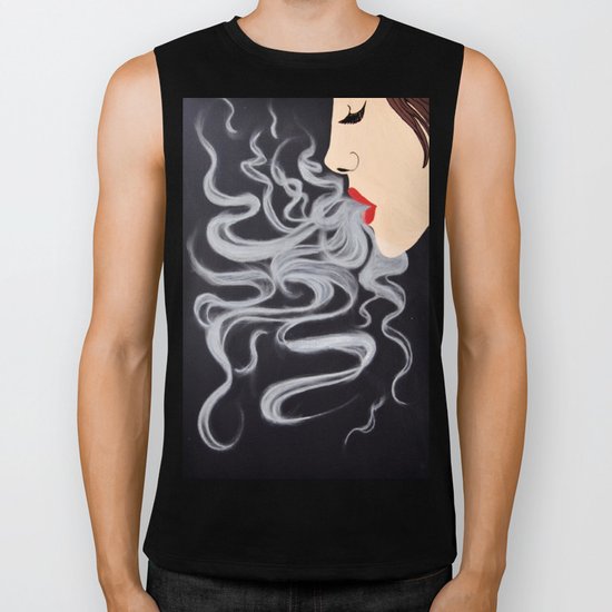 Smoke Dreams, Smoking Lady Series Biker Tank