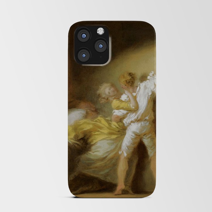 Jean-Honoré Fragonard "Le Verrou (The Bolt)" iPhone Card Case