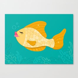 Glamorous Fish Canvas Print