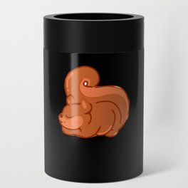 Sleeping Squirrel Can Cooler