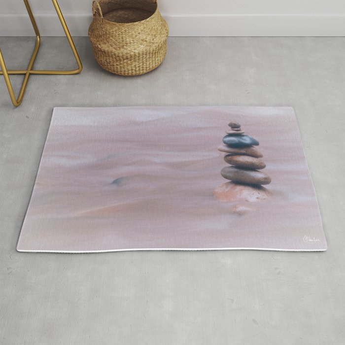 Cairn • River • Peace Rug