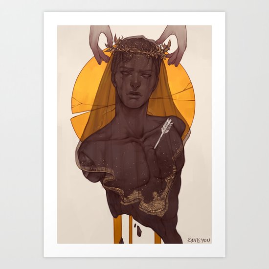 Fallen Prince Art Print