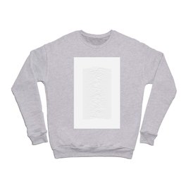 Black Mono Waveform Crewneck Sweatshirt