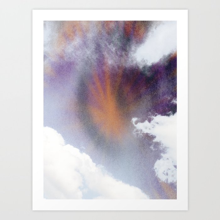stormy haze Art Print