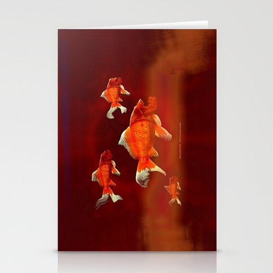 SKU-OLDEN FISH 037 Stationery Cards