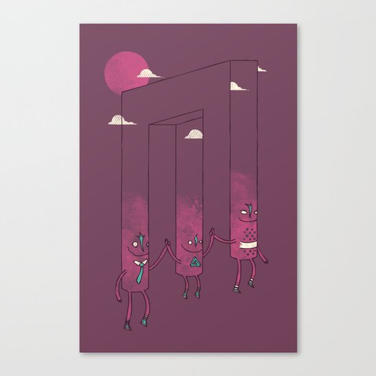 The Belvederes Canvas Print