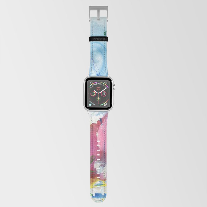 abstract landscape N.o 4 Apple Watch Band