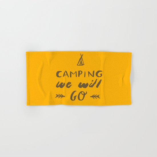 Camping we will go Hand & Bath Towel