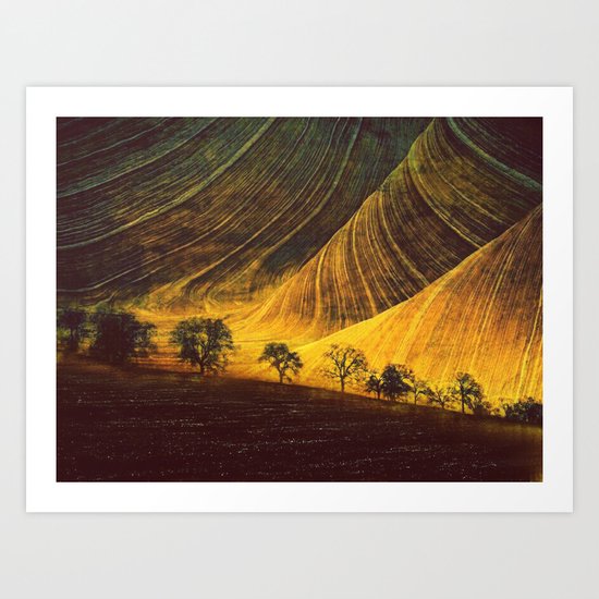 The Unfolding Art Print