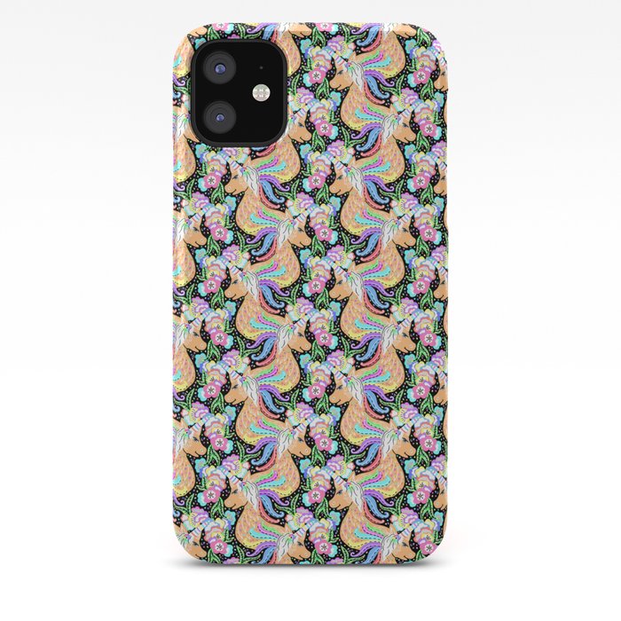 Unicorn Pattern on Pastel Purple iPhone 11 case Unicorn Pattern on Pastel Purple iPhone 11 case