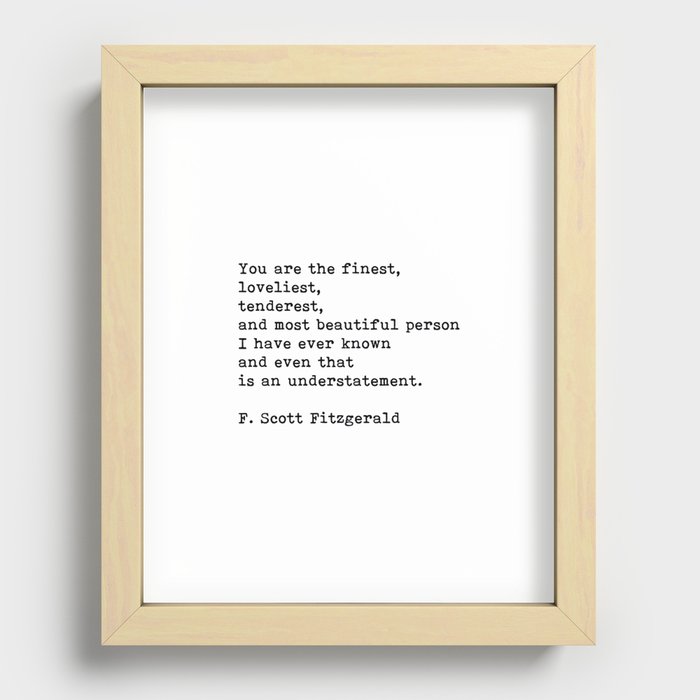 Recessed Framed Print