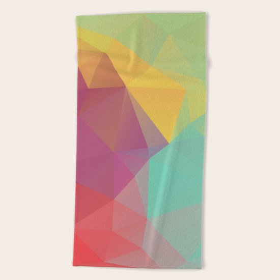 Geometric XI Beach Towel