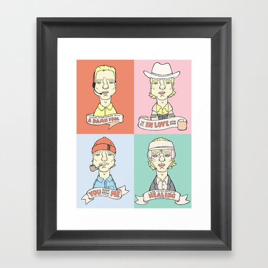Wes' Owens Framed Art Print