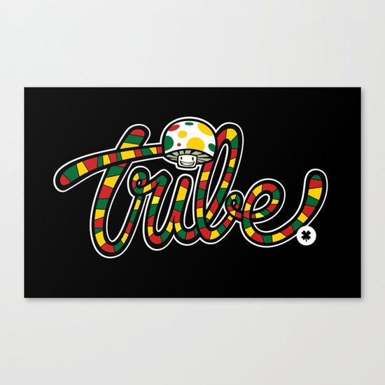 TRIBAL CHRONIC Canvas Print